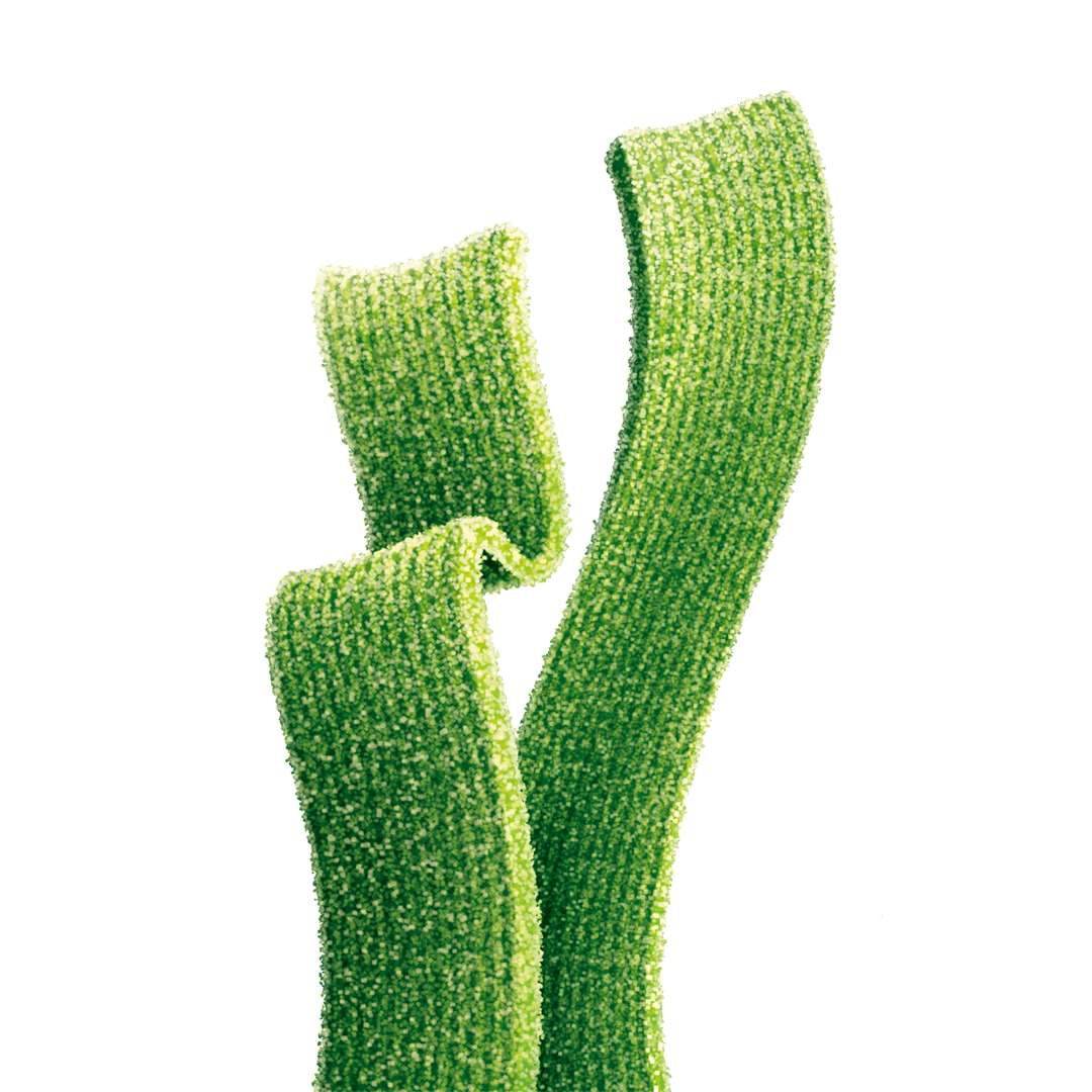sour green apple strips - View 2