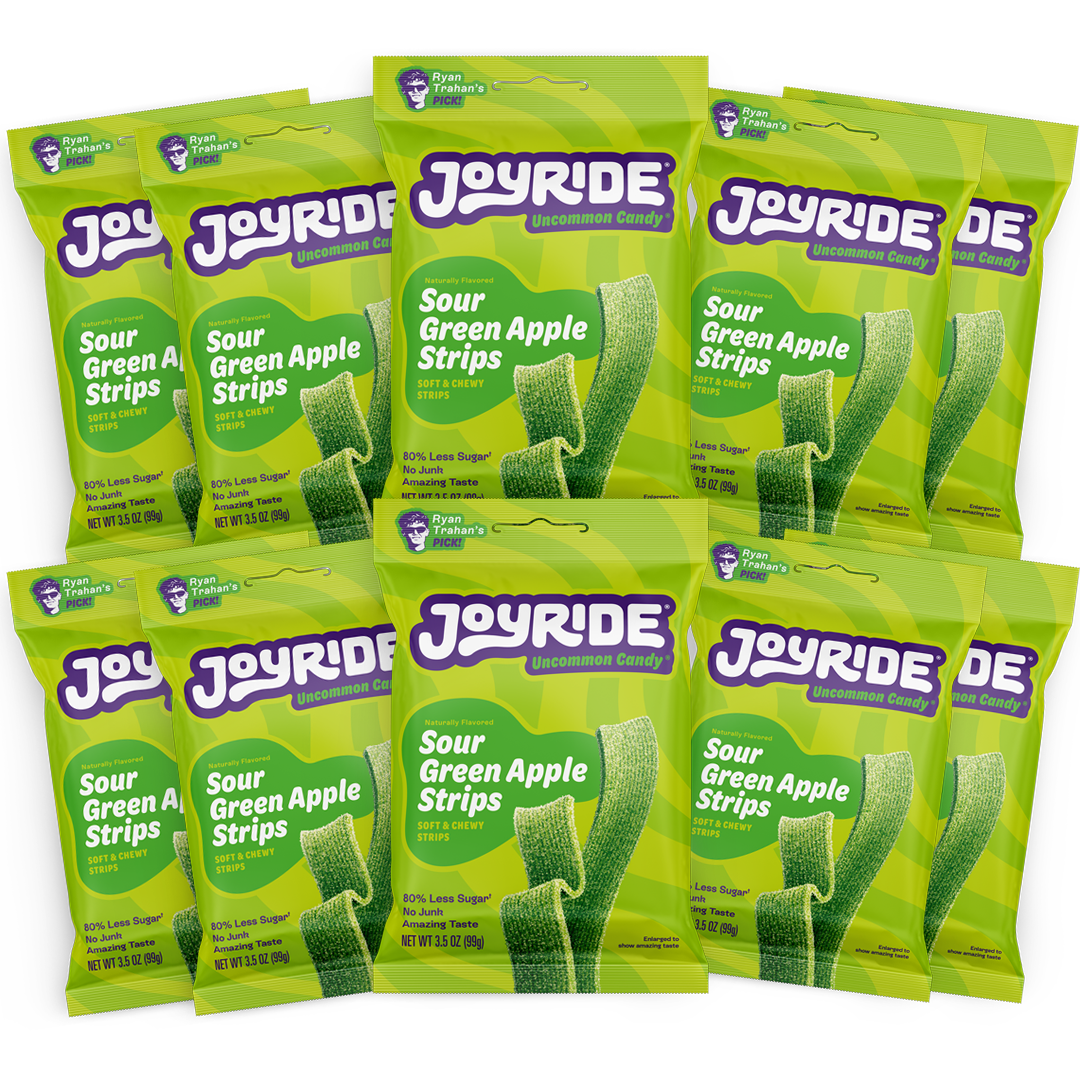 sour green apple strips - View 6