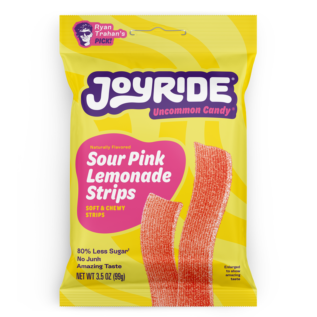 sour pink lemonade strips