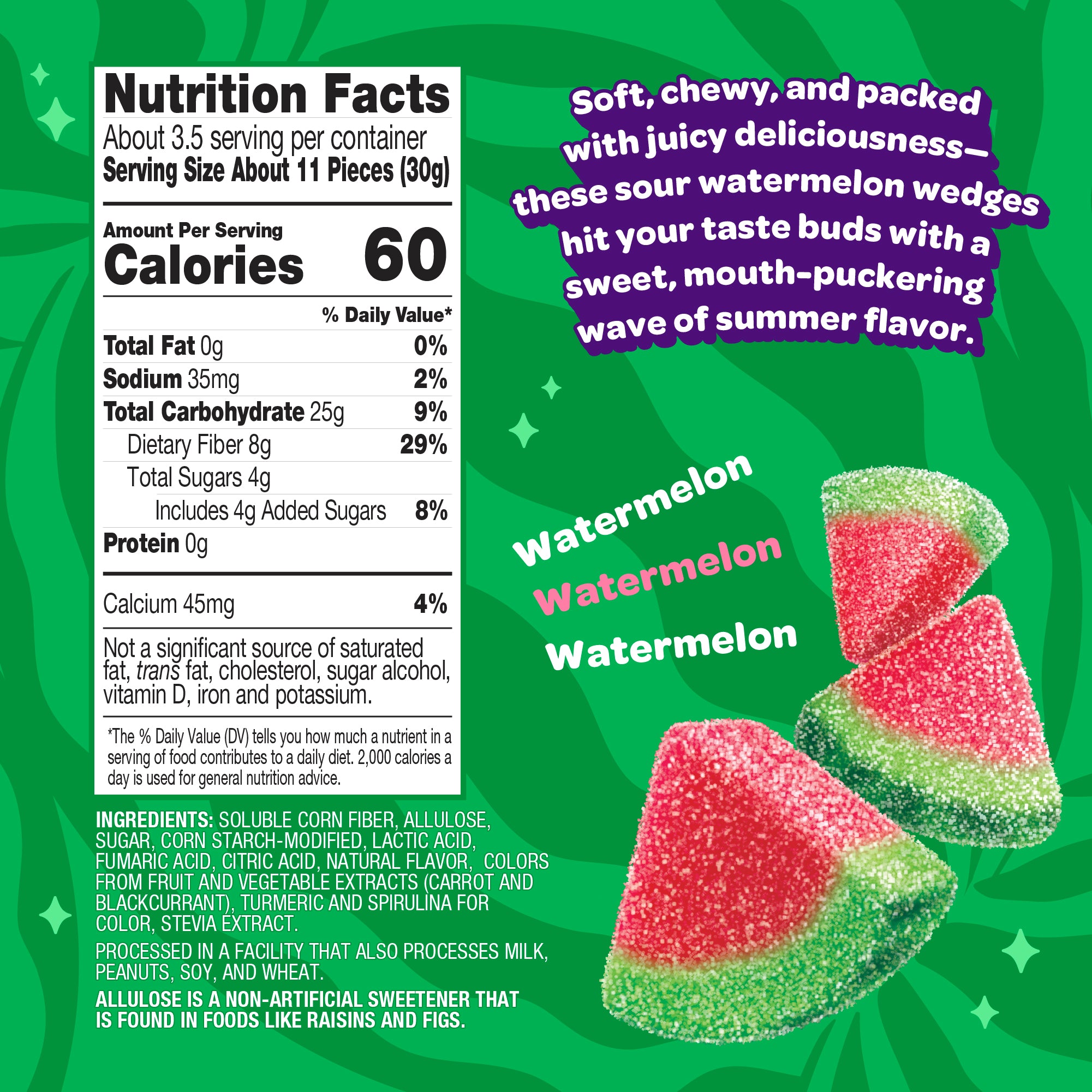 sour watermelon wedges - View 3