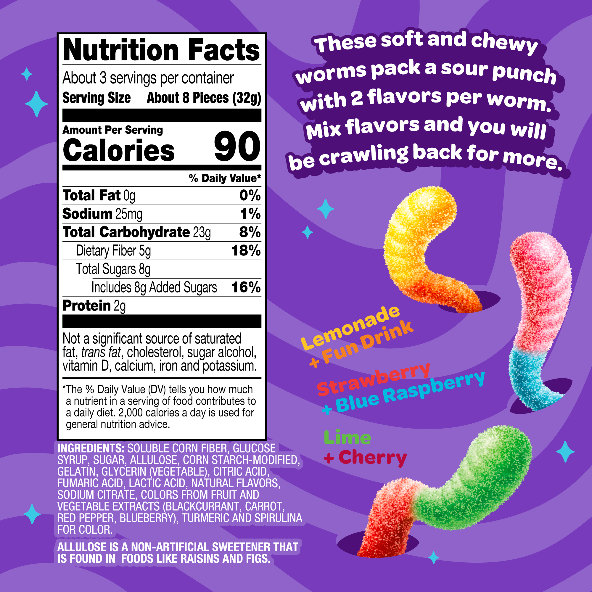 sour worms - View 3