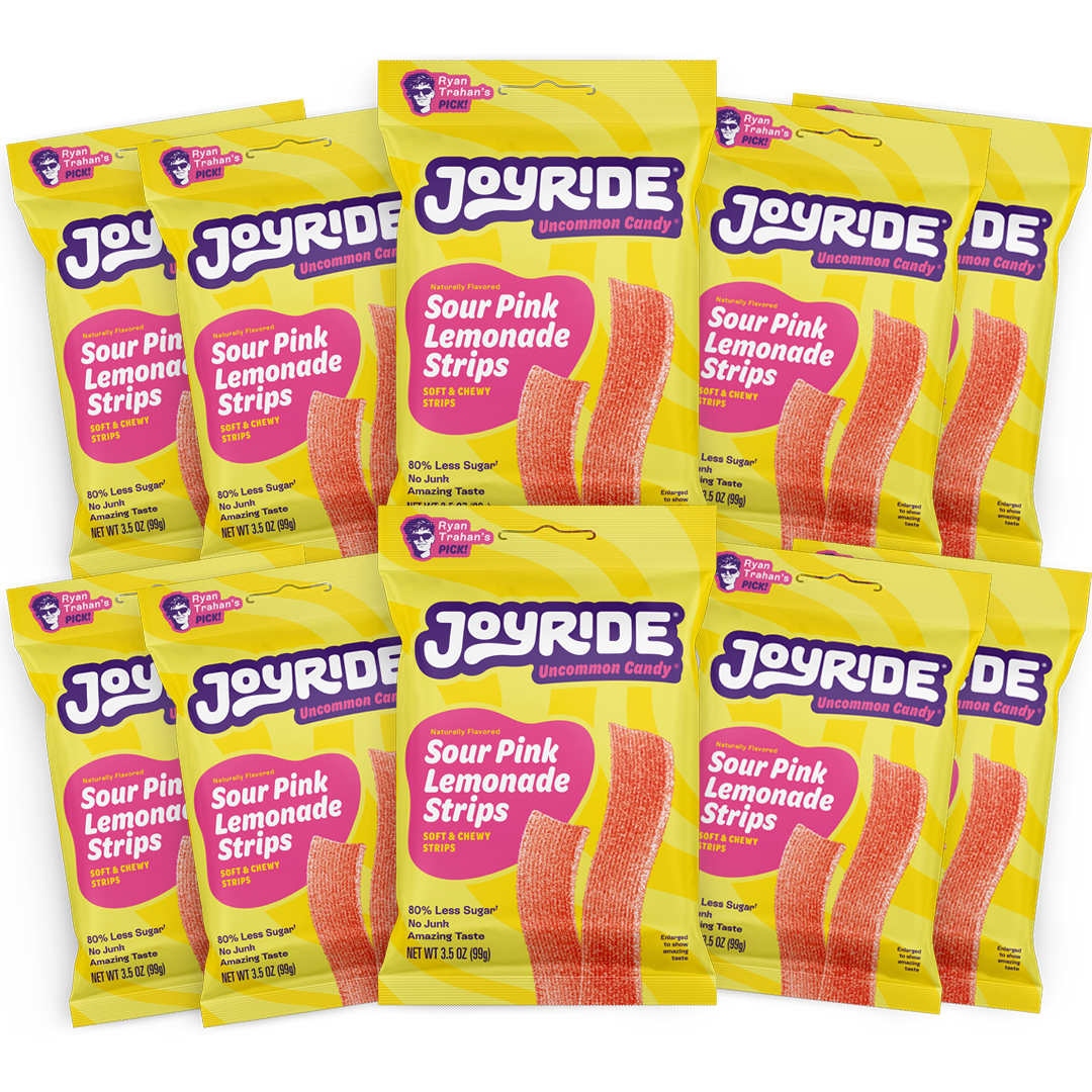sour pink lemonade strips - View 6