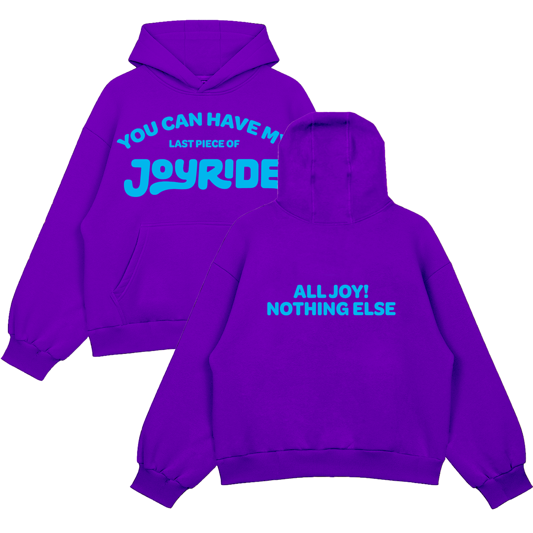 You Can Have My JOYRIDE Hoodie - Purple - View 3